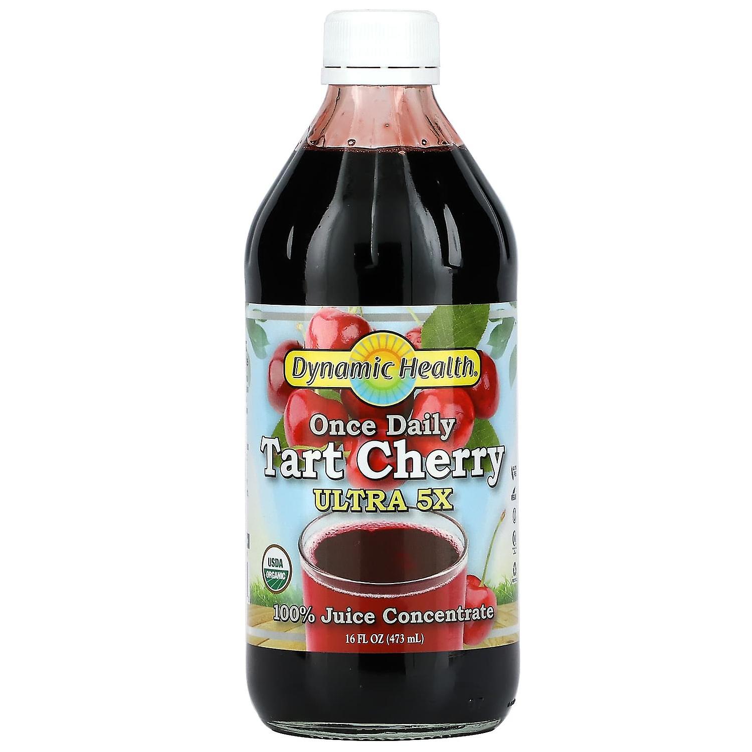 Dynamic Health, Once Daily Tart Cherry, Ultra 5X, 16 fl oz (473 ml)