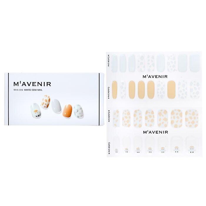 Mavenir Nail Sticker - # White Cow Nail 32pcs