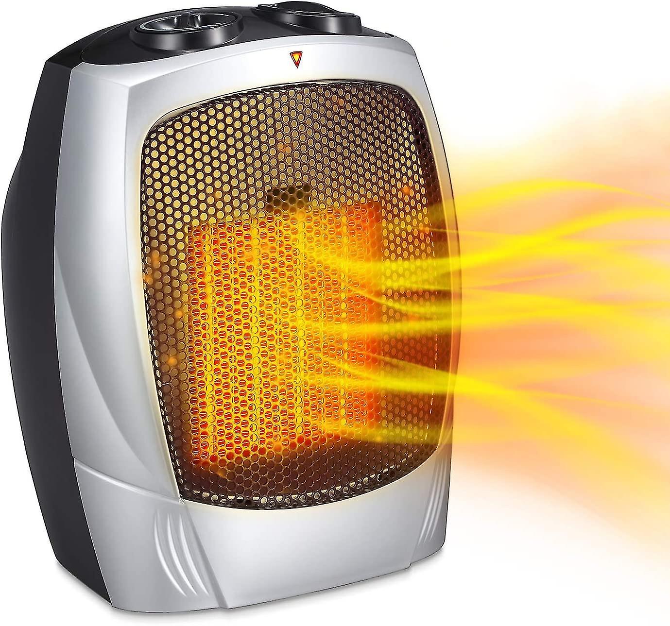 Portable electric heater Ceramic fan Small mini heater