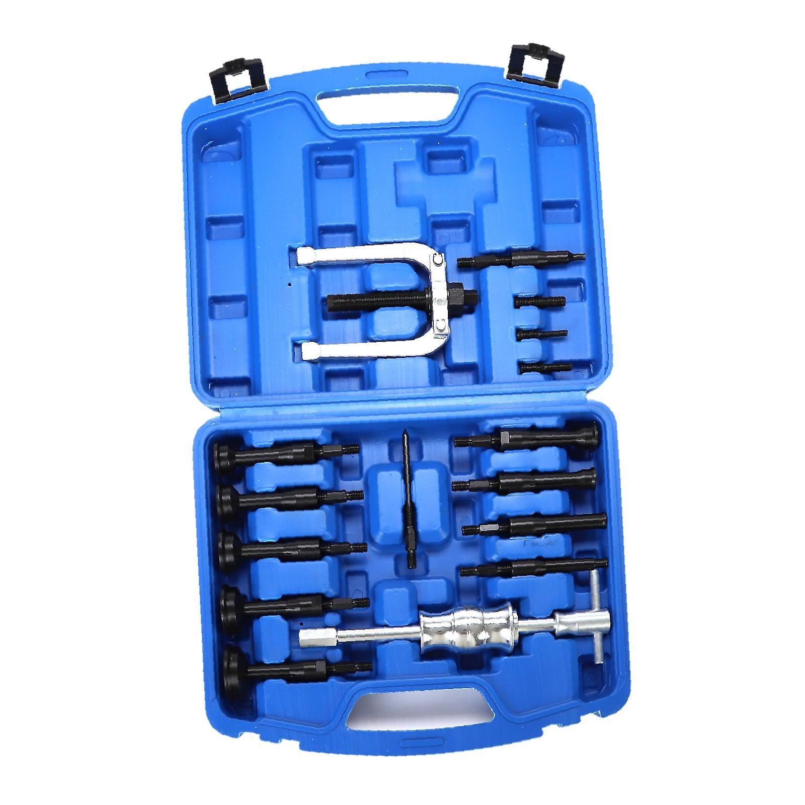 16 Pieces Bearing Puller Tool Set Professional Slide Hammer Puller Set