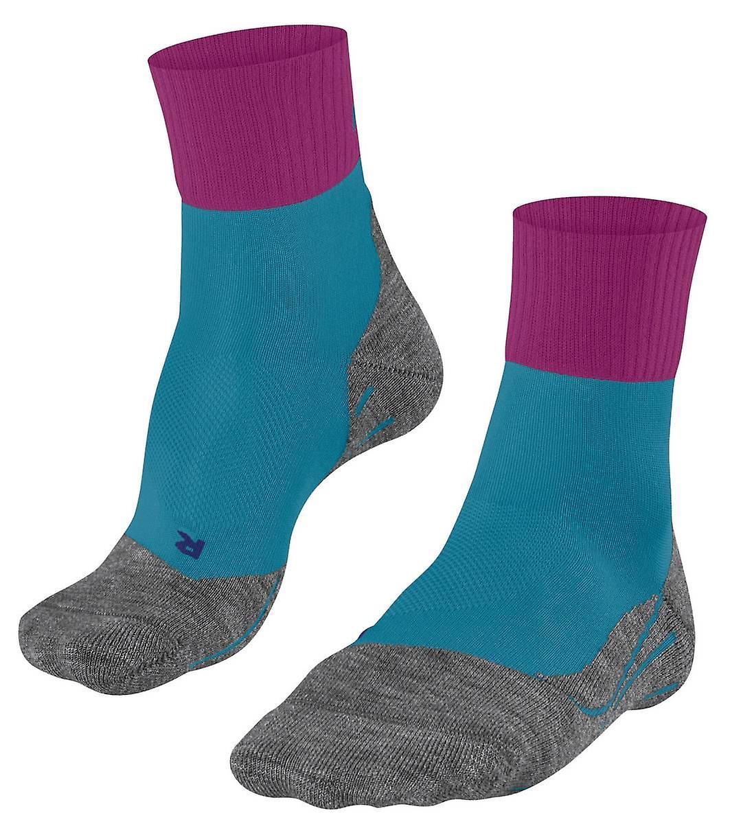 Falke TK2 Explore Trekking Cool Short Socks - Poolside Blue