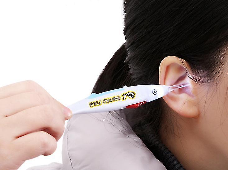 2Pcs Luminous Ear Picking Spoon Visible And Detachable Children's Ear Picking Tool Az16102