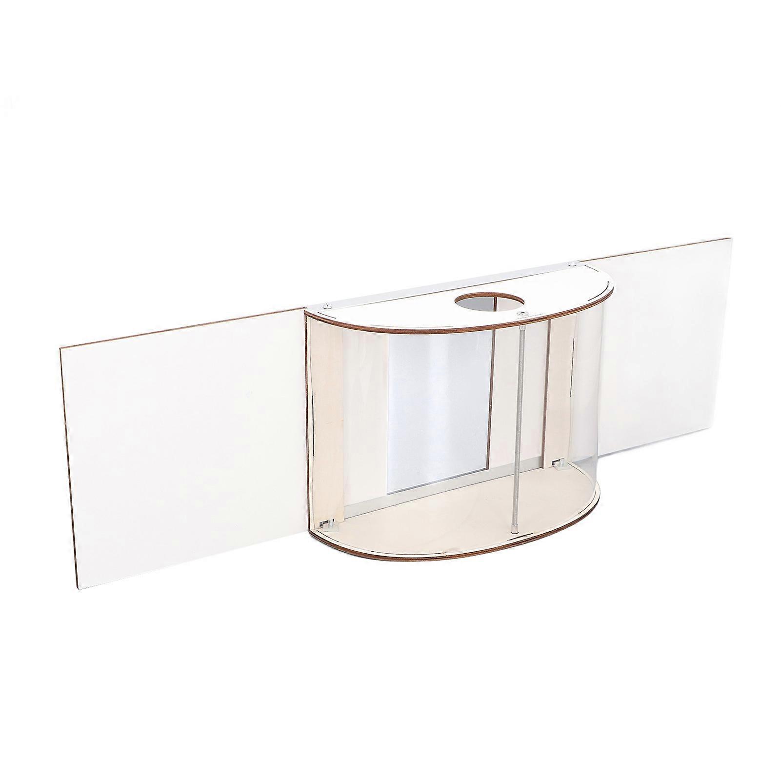 Vinduesfuglefoderautomat til inde i huset, regntæt, justerbar indløb, stabil 180 graders klar udsigt, fuglefoderautomat til fuglekiggeri