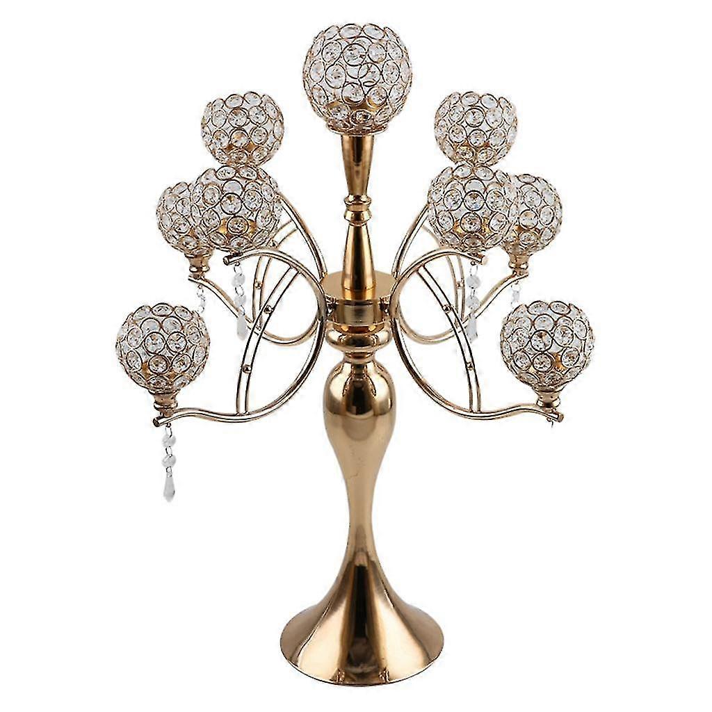 hg Crystal Candle Holder For Party Decor