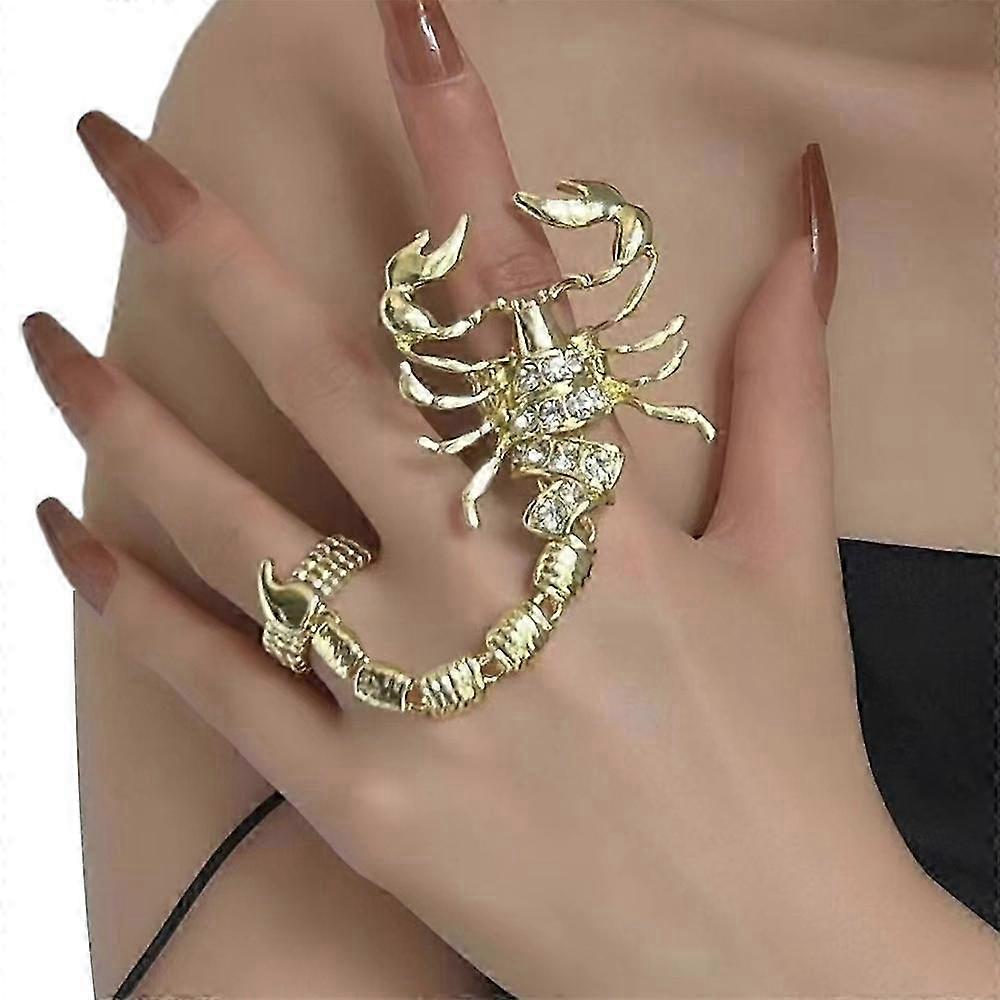 Ženy Scorpion Ring Metal Long Scorpion