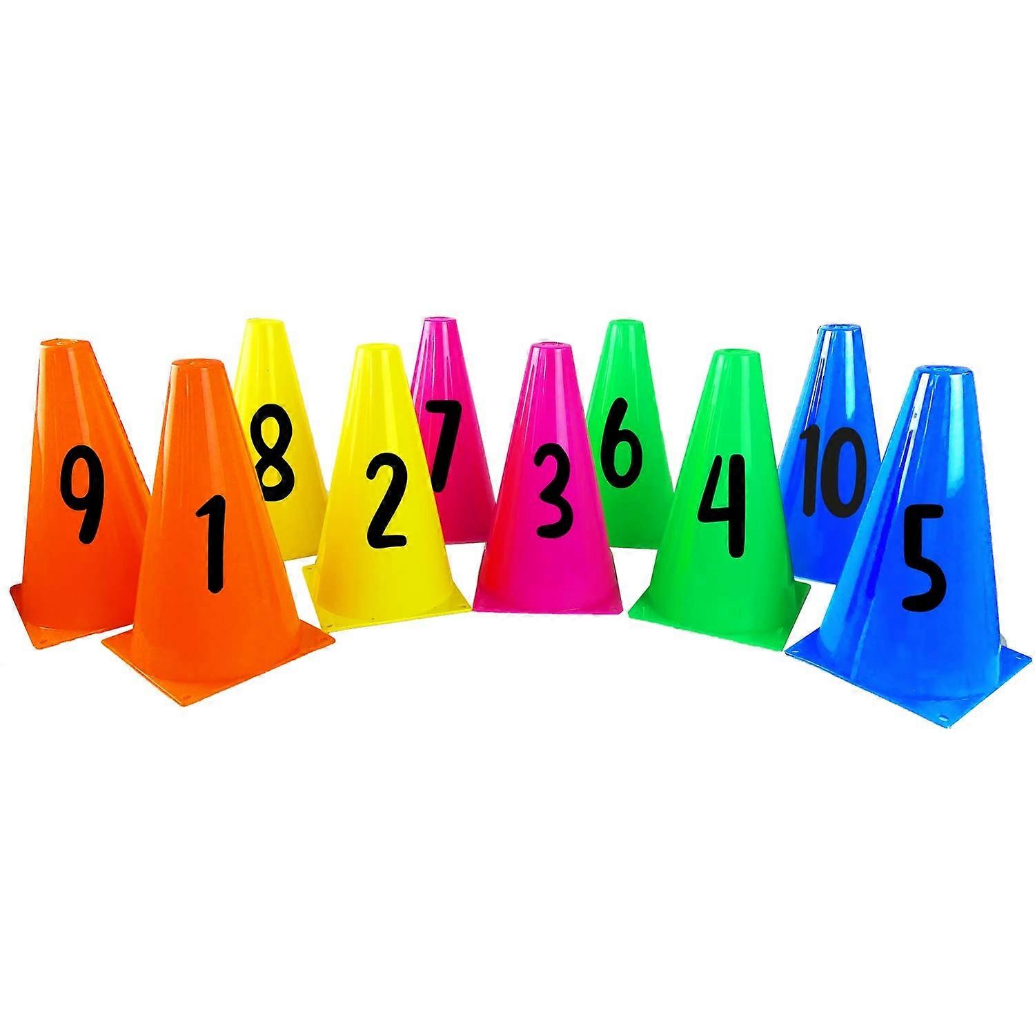 Sifferkoner 23 cm - Set 1-10