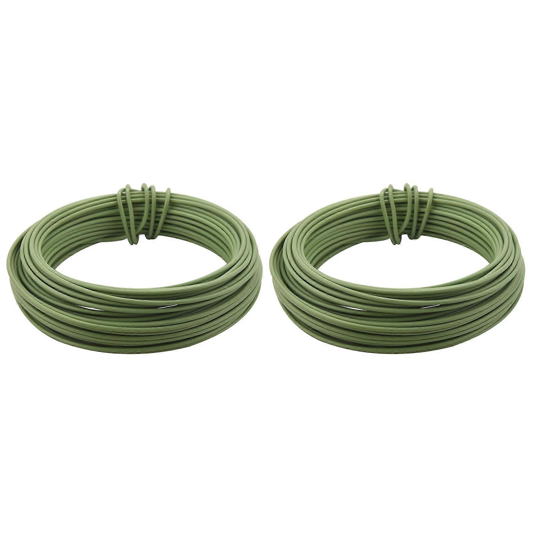 131.2 Feet / 40M Soft , Garden Ties Flexible Heavy Duty Twist Wire for Support Tomato Branches Vines