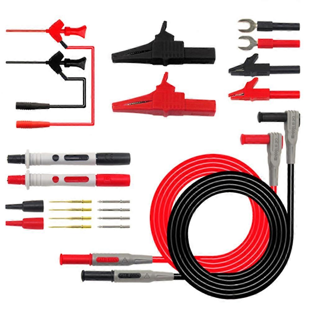 Digital Multimeter Probe Test Cable Test Kit Multifunction Replaceable Tool Accessories New