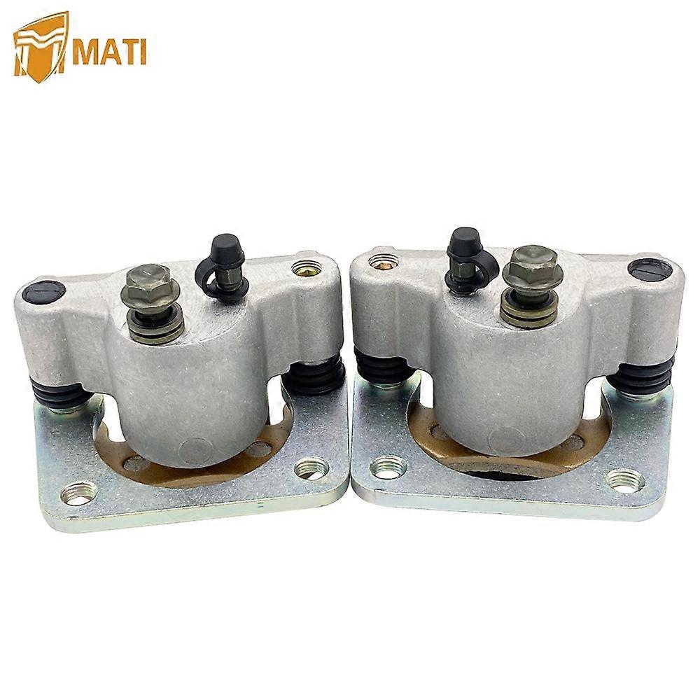 Left Right Rear Brake Caliper Assembly for ATV Polaris ACE 500 570 RZR 570 RZR S 570 2012-2020 with Pads 1911715 1911716