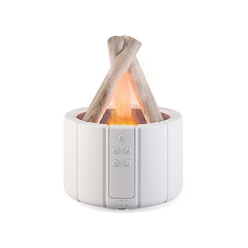 Essential Oil Diffuser Flame Humidifier Aromatherapy Diffuser Campfire Office Use (Essential Oil Not Included)