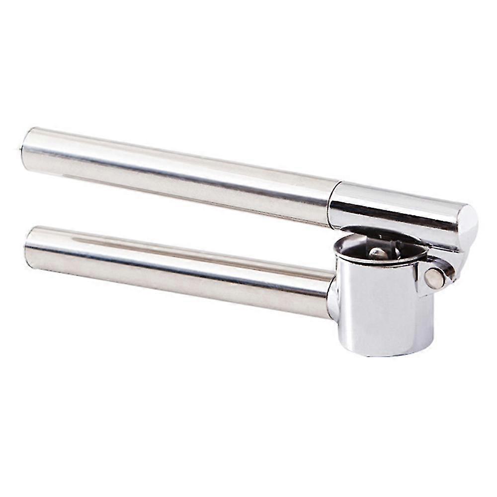 stainless steel manual garlic press