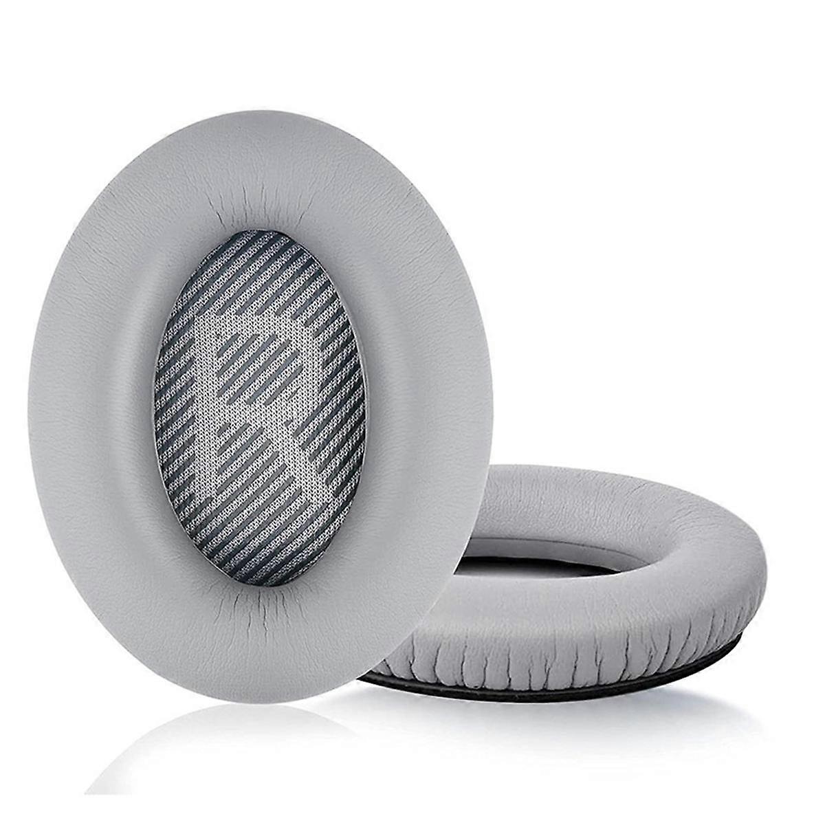 Replacement Earpads for QC35 QC35 II Headphones Repair Parts Gray