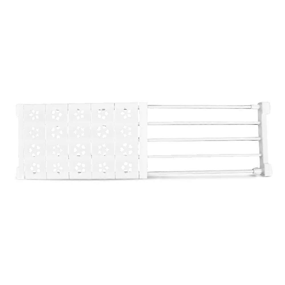 (NEWW)Scalable Layered Separator Retractable Wardrobe Partition Rack