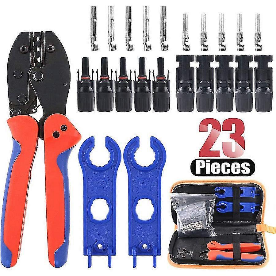 Ly-2546b Photovoltaic Solar Crimping Pliers Mc4 Terminal Crimping Pliers Hand Tool Set