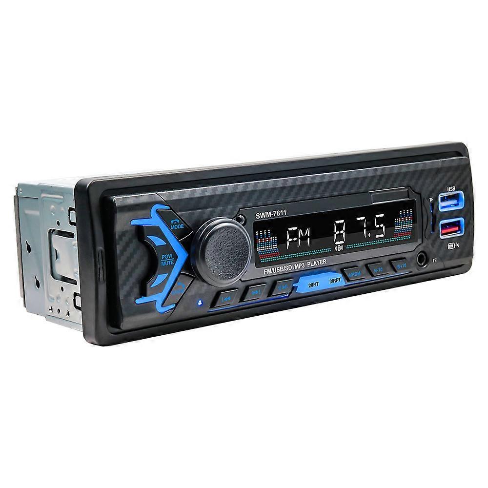 Car Stereo Audio Multimedia Player Remote control function 60W TF/USB/AUX/FM/BT5.0