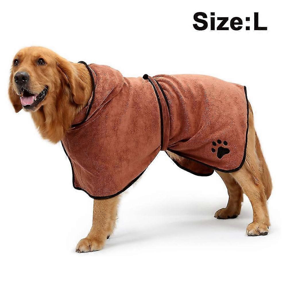 Pet Towel Dog Bathrobe Soft Super Absorbent Microfiber Dog Drying