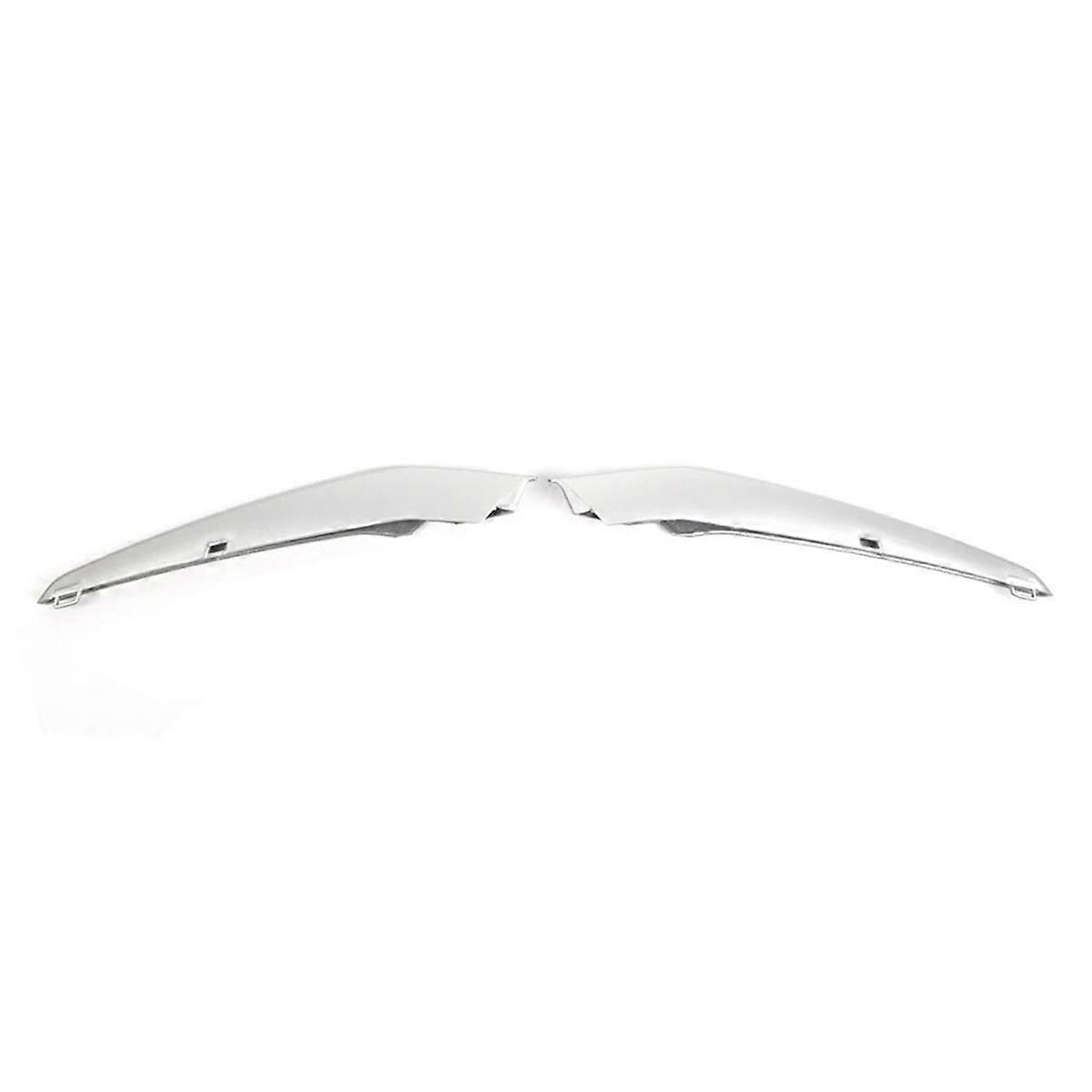 Front Bumper Fog Light Grille Trim Pair For BMW 3 Series F30 F31 Sport Line 2011-2015