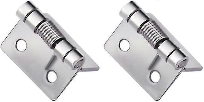 2pcs Self-closing Spring Hinges, Stainless Steel Spring Door Hinges, Automatic Closing Hinges BAOPENG