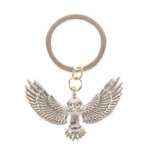 Something Different Owl Metal Keyring