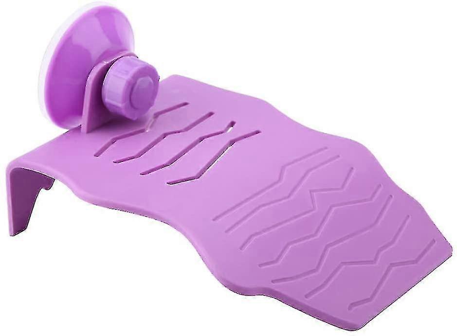 Yaju Sea Turtle Basking Platform, Plastic Tortoise Rest Platform With Suction Cup Aquarium Fish Tank Climbing Floating(1pcs,purple)