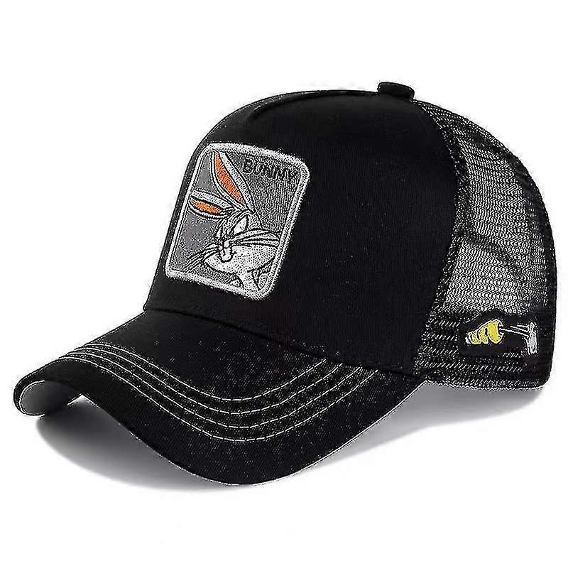 Animal Bird Duck Mesh Trucker Hat Snapback Square Patch Unisex Baseball Caps