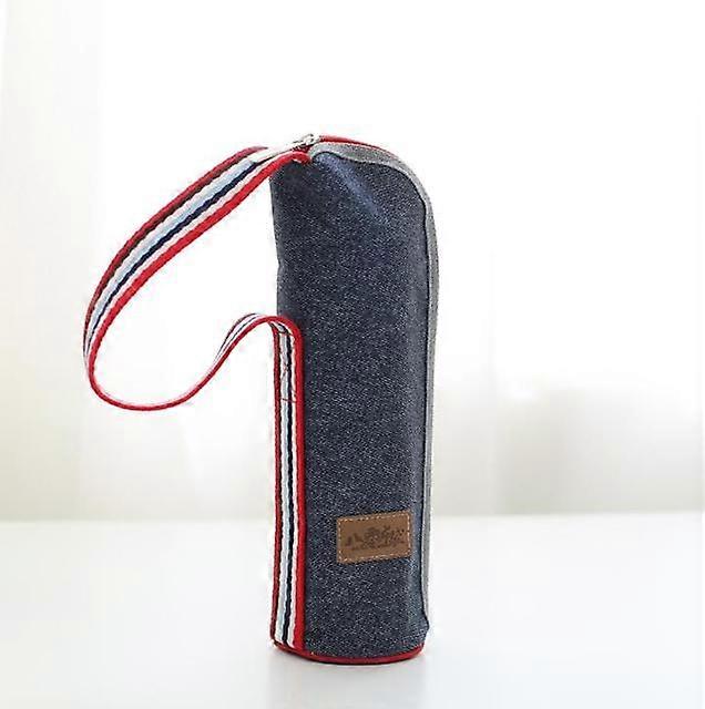 Ny mote denim lunsjpose termisk mat isolert pose