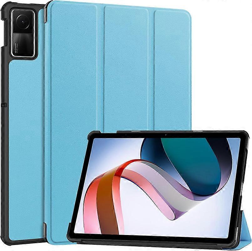 Tablet Cases for Xiaomi Redmi Pad SE 11 inch 2023 Released, Flip PU Leather Smart Auto Sleep/Wake Function, Sky Blue