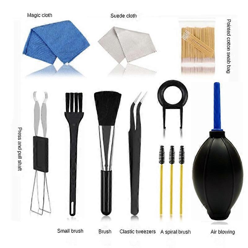 Keyboard Cleaning Tool Durable Multi-function 230g 1 Set Home Furnishing Cleaning Kit No Damage To Keyboard Easy To Clean