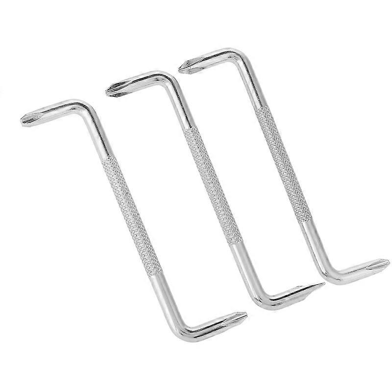 3pcs Offset Z Type Solt Cross Screwdriver Hand Tool Set