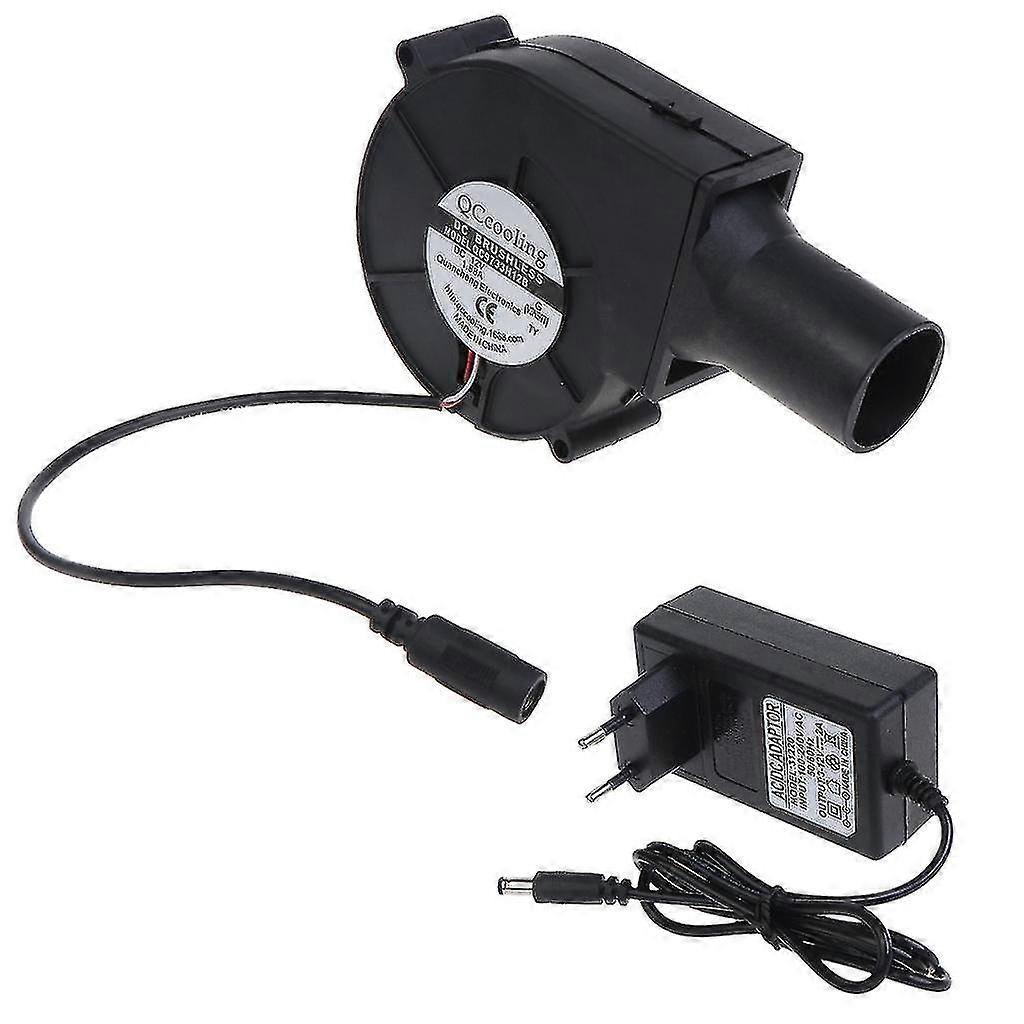 Bbq Air Blower 12v Power Fan Adjustable Speed Controllers Bbq Fan Eu Plug