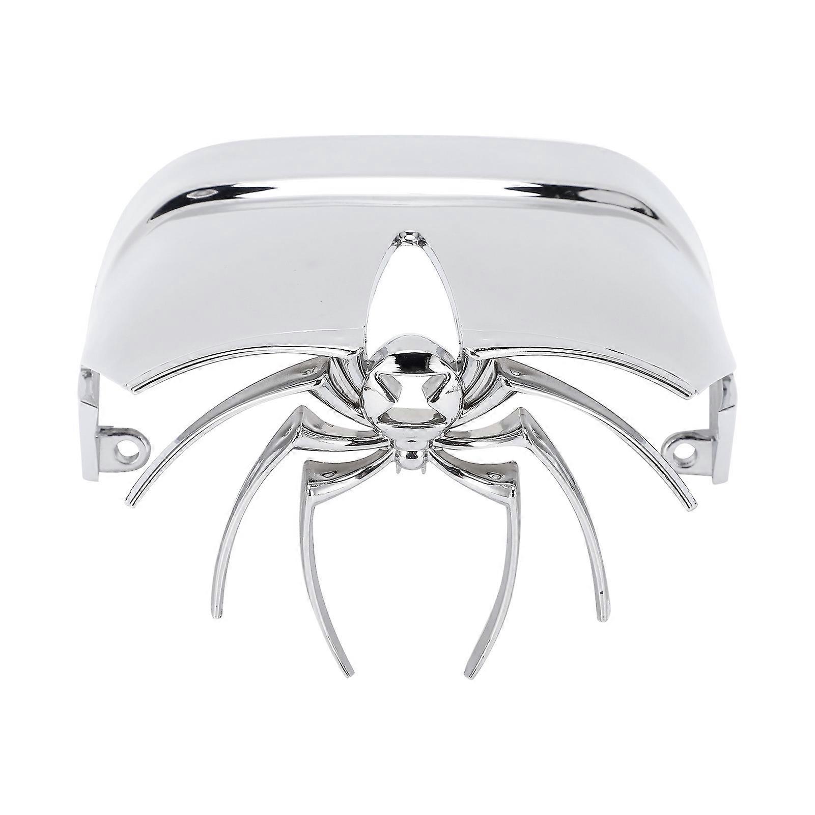 Motorcycle Spider Tail Light Cover Chrome Plated Rear Lamp Guard Rustproof Decorative