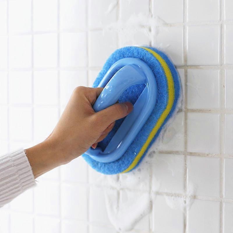 Blue Soft Magic Sponge Eraser Cleaning Bathtub Ceramic Tile Cleaner Kitchen Tool