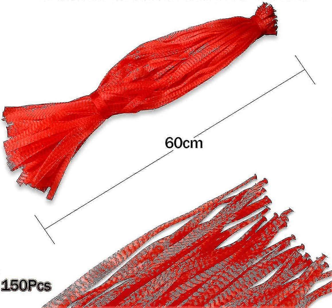 100 stk sjømat kokeposer bulk, plast skalldyr musling mesh poser