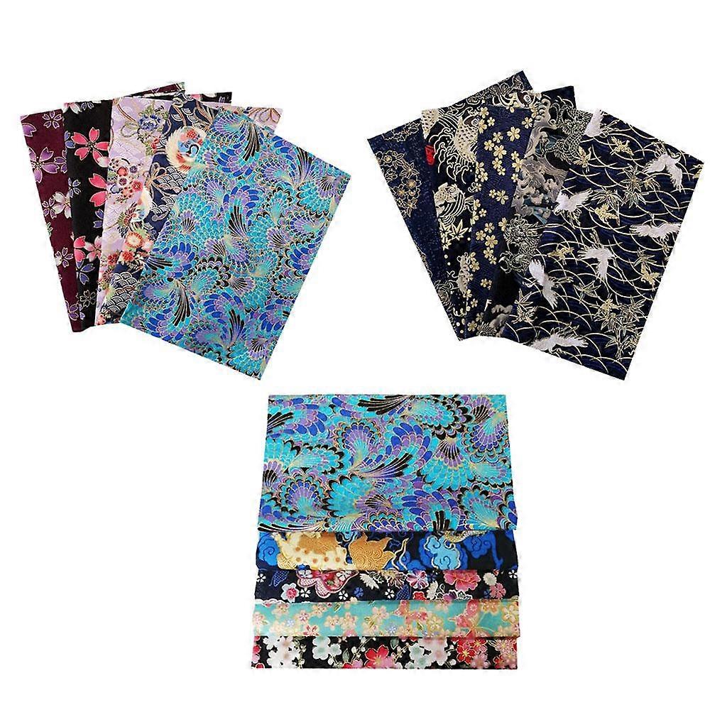 15pcs coton coloré Patchwork couture couette tissus Bundle 20X25CM