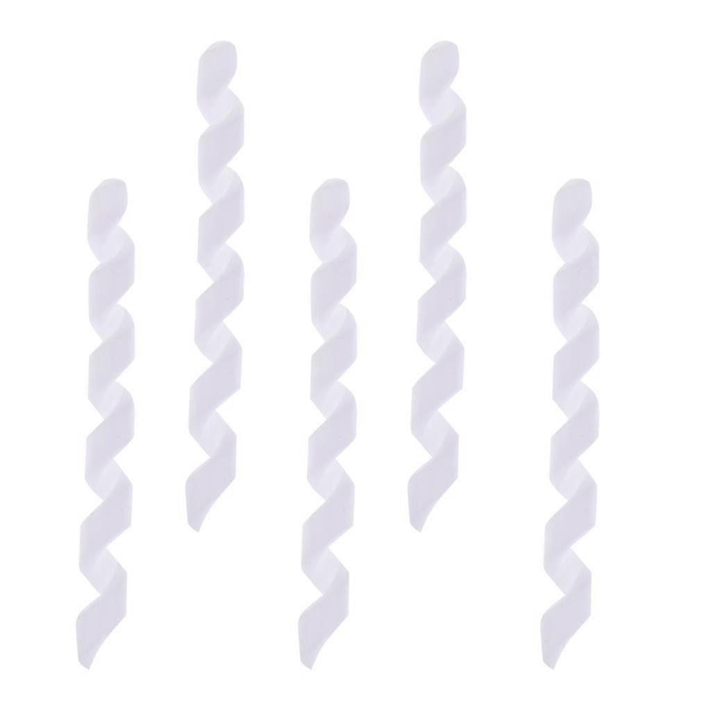 2x 5pc cykel bremsehus dæksel ramme beskytter gummi kabel ærme hvid