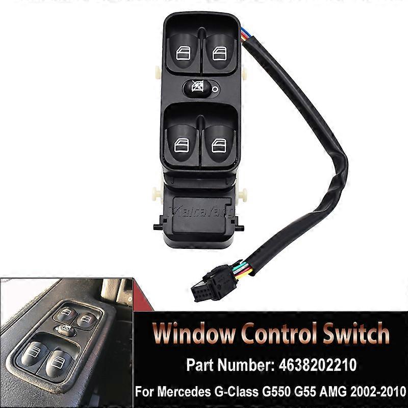 New 4638202210 Suitable For Mercedes G-Class 2002-2010 Electric Power Window Regulator Switch Button A4638202210 Car Accessories