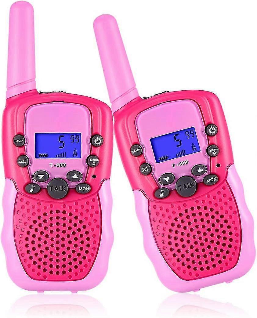 Toys for 3-12 Year Old Girls Boys, Walkie Talkies for Kids 22 Channels 2 Way Radio Toy with Backlit LCD Flashlight, 3 Miles Range for Outside, Camping