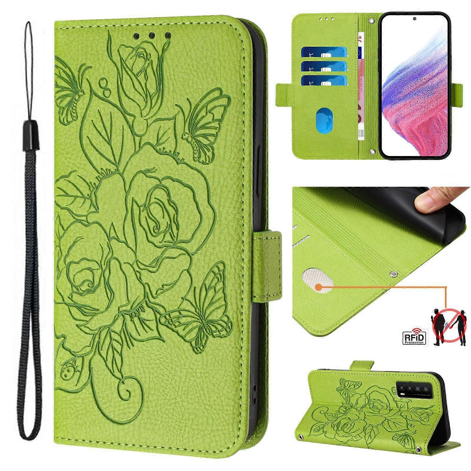 RFID Leather Case For TCL Stylus 5G