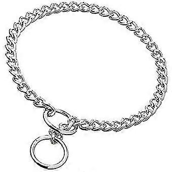 Stainless Steel P Chock Metal Chain Dog Collar Collars Walking Pet Training Supplies