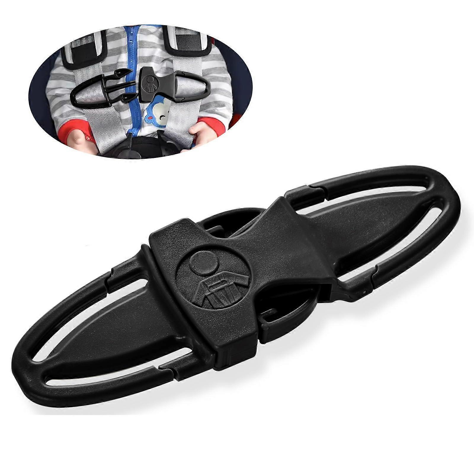 The universal child chest clip has a non-slip design and is suitable for seats, strollers and high chairs to provide all-round protection for your chi