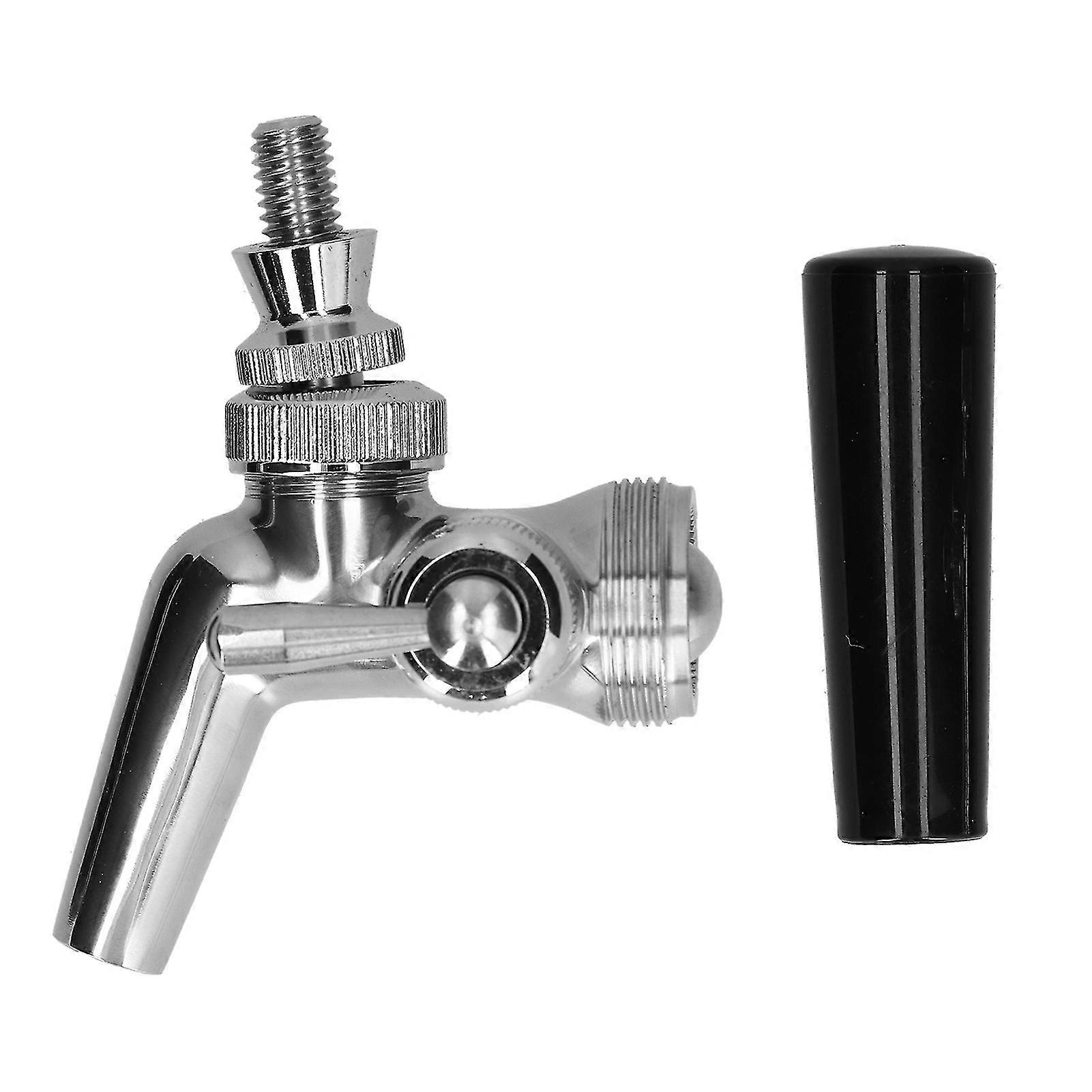 Stainless Steel Beer Draft Tap with Forward Sealing - Flow Control Faucet