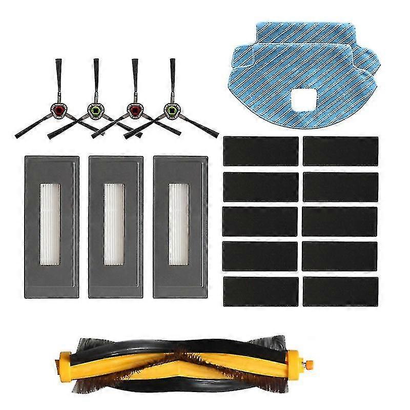 For Deebot Ozmo 930 Sweeping Robot Accessories, Main Brush Side Brush, Hepa Filter, Rag Mop