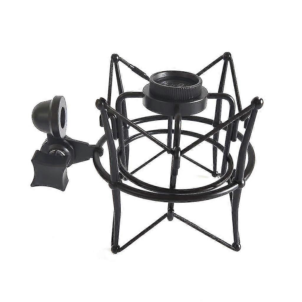 Microphone Shockproof Stand Mic Holder Clip Bracket Computer Karaoke Frame