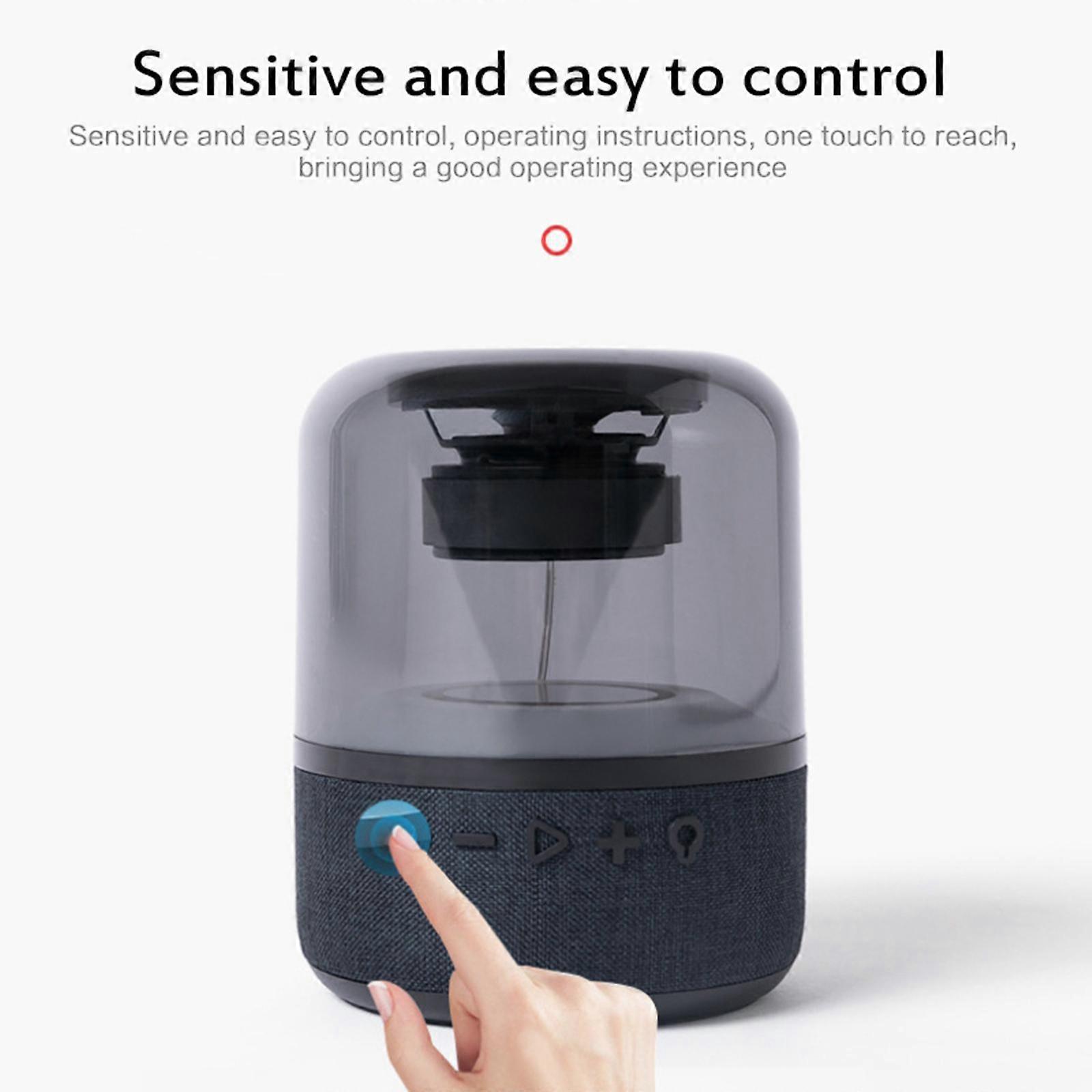 Portable Glass Wireless Bluetooth Speaker Transparent