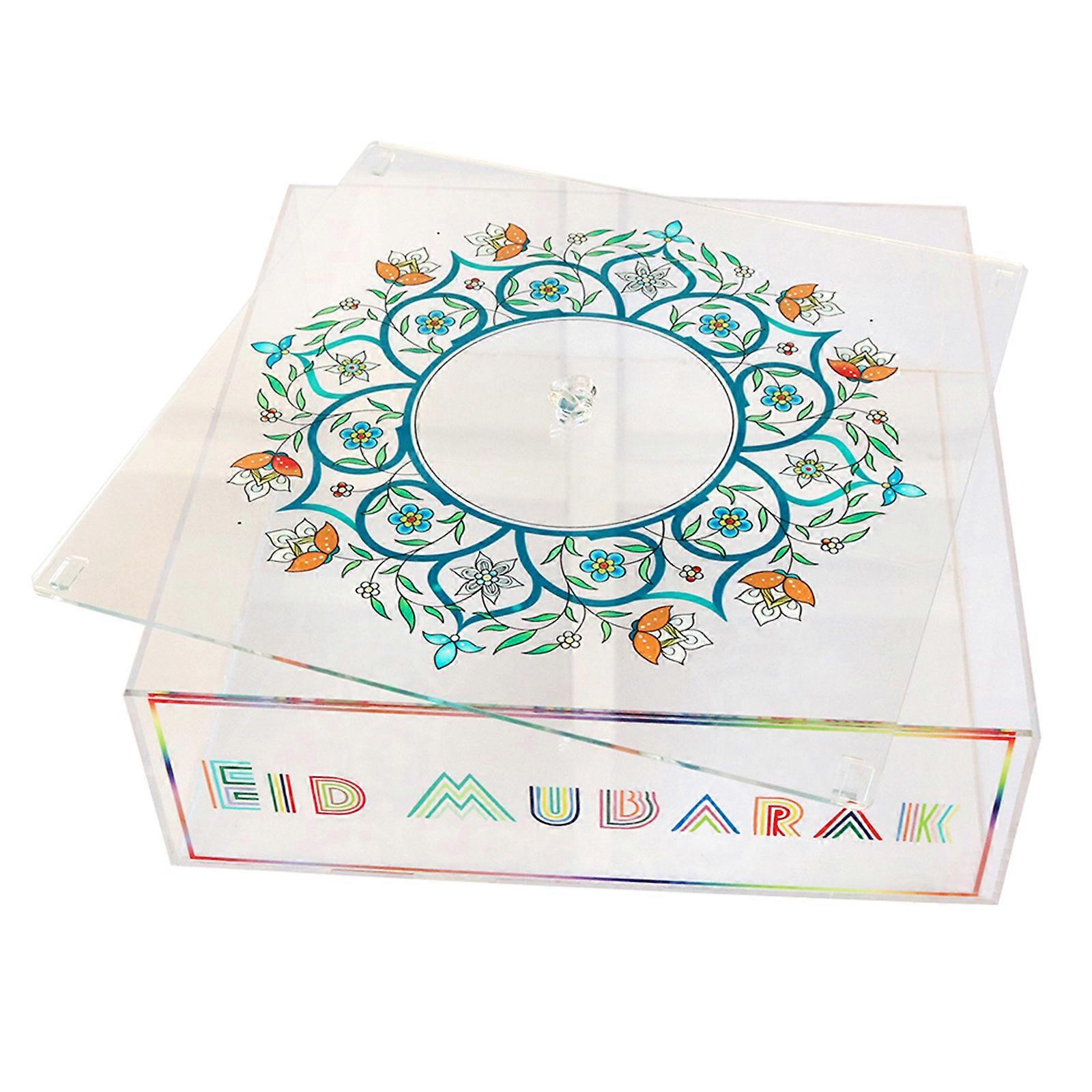 Transparent Acrylic Cake Display Cover Box for Cake Cookie Cupcake Stand