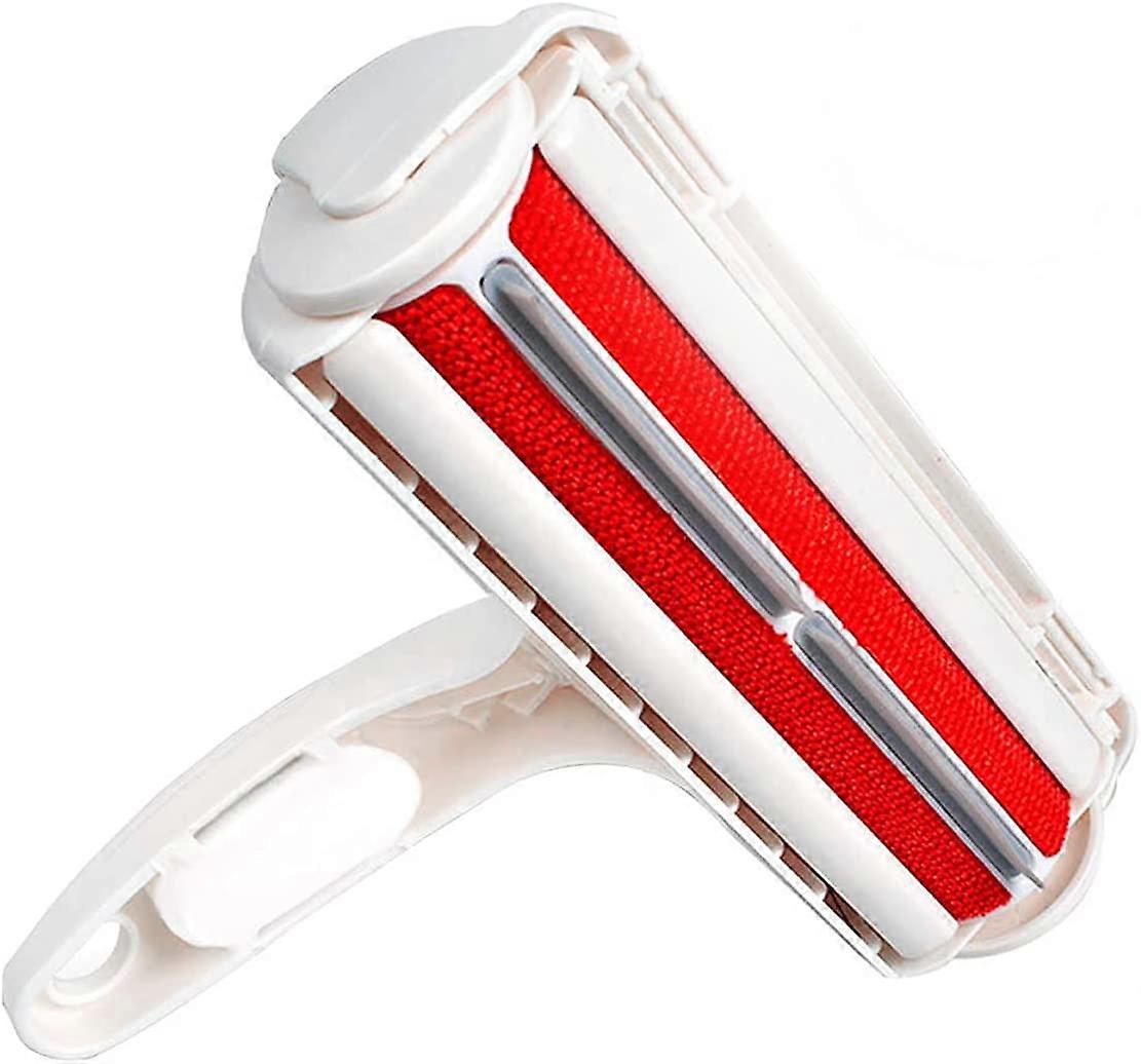 Pet Hair Remover Roller With Self Cleaning Base