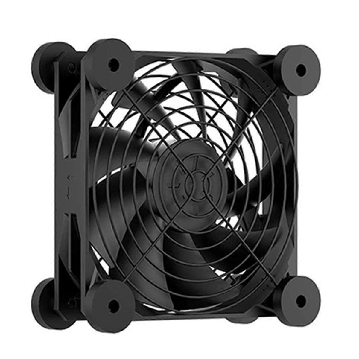Computer PC Case Fan USB Powered 5V Silent Chassis Cooler for Router Cooling Screws Protective Net C