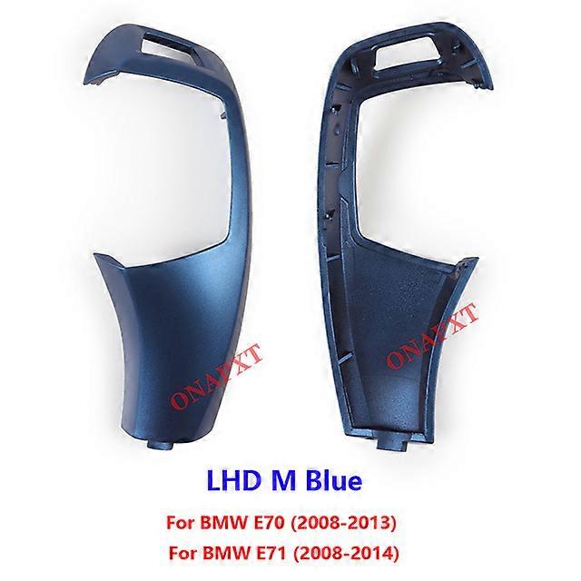 Maxpower For BMW E70 E71 2008-2013 LHD RHD Gear Shift Knob Trim Cover Accessories Carbon Fiber Patte