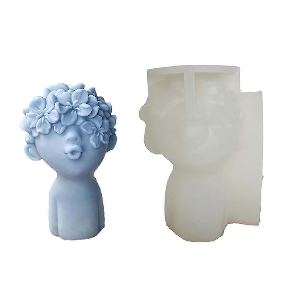 Hand-Making Supplies Pouting Boy Shaped Silicone Material for Hand-Making