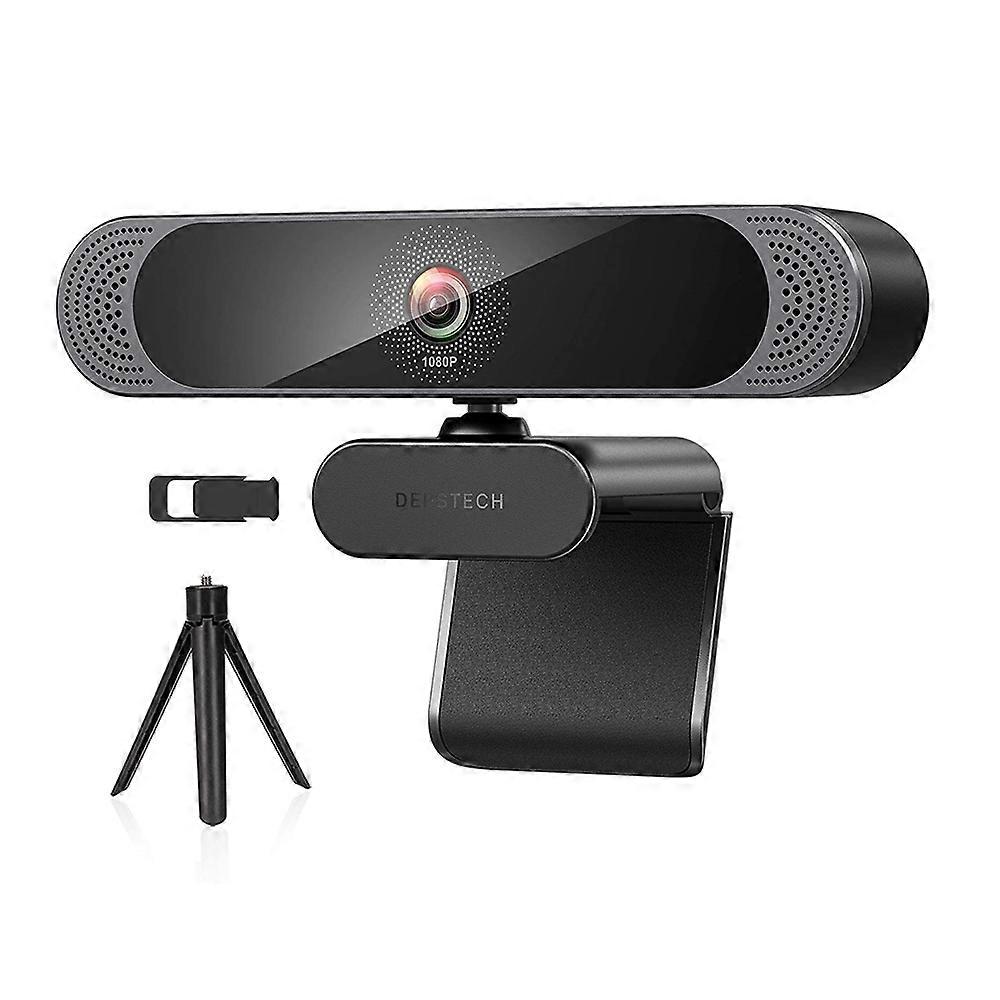 Plug and Play 4K 8MP / 1080P 2MP HD Webcam USB Web Camera with Microphone Privacy Cover Tripod for Live Broadcast Video Blog